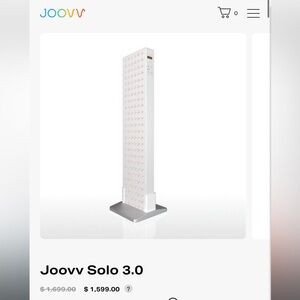 Joov solo 3.0 red and near inferred light panel + stand